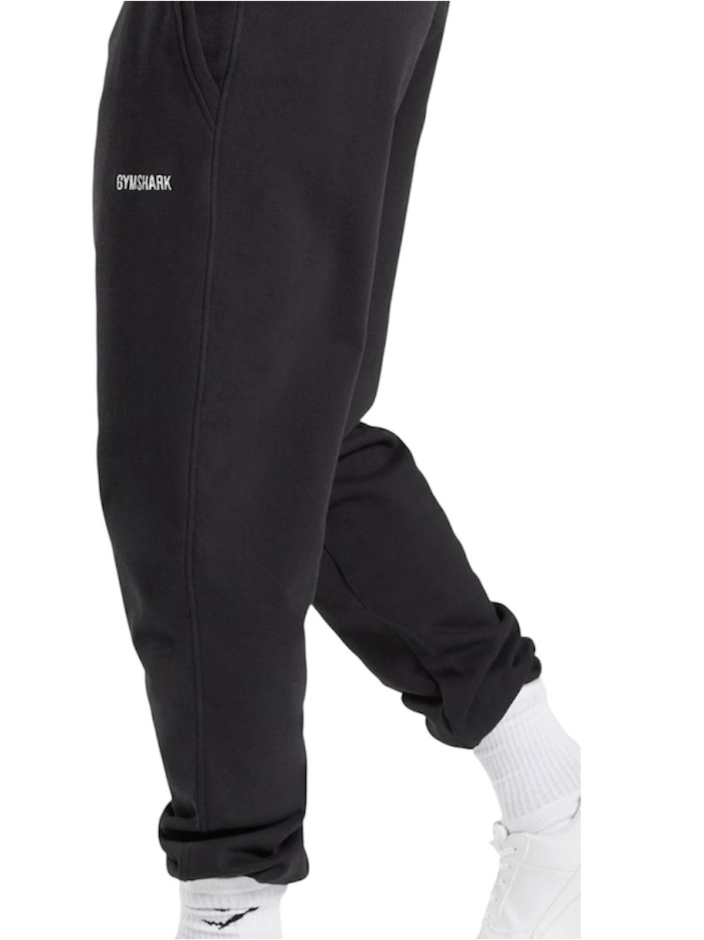 Gymshark Black fleece joggers size S EC!!!